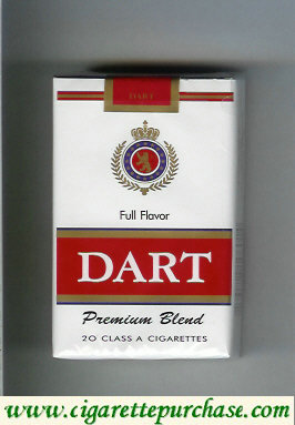 Dart Premium Blend Full Flavor cigarettes softbox