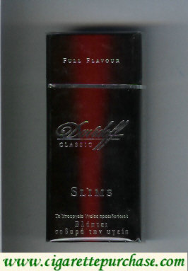 Davidoff Classic Full Flavour Slims 100s cigarettes hard box