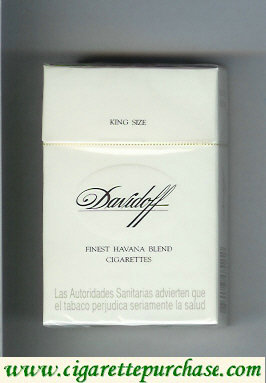 Davidoff Finest Havana Blend cigarettes hard box