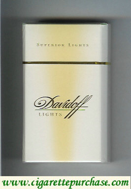 Davidoff Lights Superior Lights 100s cigarettes hard box