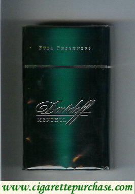 Davidoff Menthol Full Freshness 100s cigarettes hard box