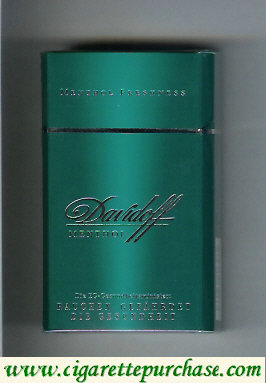 Davidoff Menthol Menthol Freshness 100s cigarettes hard box