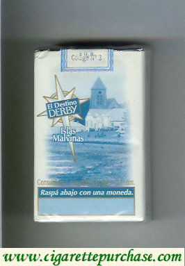 Derby El Destino Derby Suaves Islas Malvinas cigarettes soft box