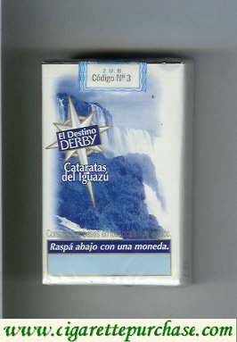 Derby El Destino Derby Cataratas del Jguazu cigarettes soft box