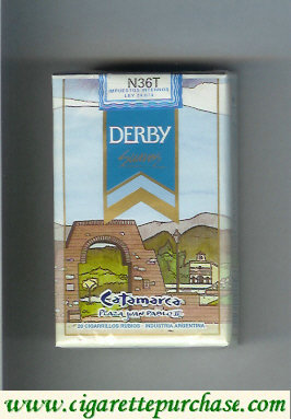 Derby Catamarca Suaves cigarettes soft box