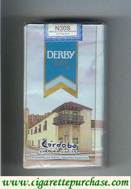 Derby Cordoba Suaves 100s cigarettes soft box