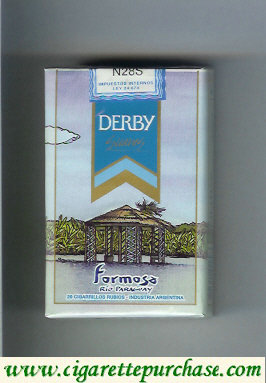 Derby Formosa Suaves cigarettes soft box