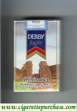 Derby Misiones cigarettes soft box