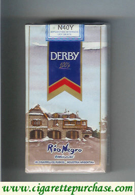 Derby Rio Negro 100s cigarettes soft box