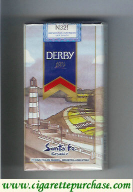 Derby Sante Fe 100s cigarettes soft box