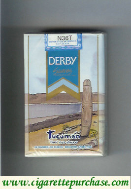 Derby Tucuman Suaves cigarettes soft box