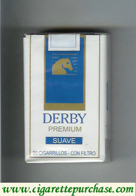 Derby Premium Suave cigarettes soft box