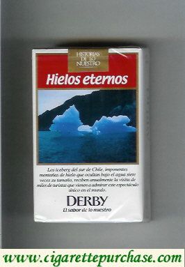 Derby Hielos Eternos King Size cigarettes soft box