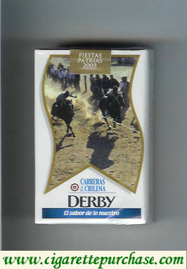 Derby Carreras a la Chilena cigarettes soft box