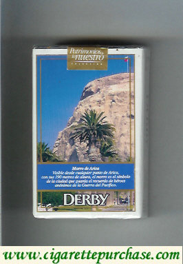 Derby Lights Morro de Arica cigarettes soft box