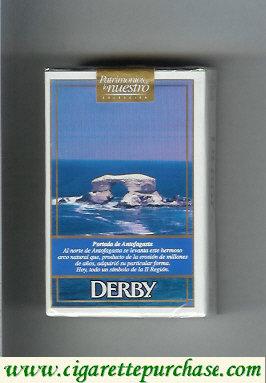 Derby Lights Portada de Antofagasta cigarettes soft box