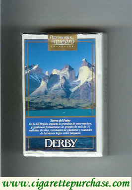 Derby Lights Torres del Paine cigarettes soft box