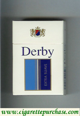 Derby Extra Suave cigarettes hard box