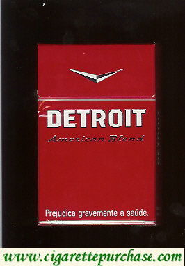 Detroit cigarettes hard box