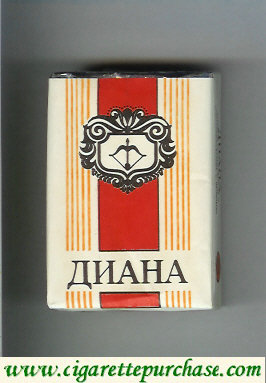 Diana T cigarettes soft box