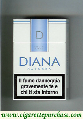 Diana Special Blend Azzurra cigarettes hard box