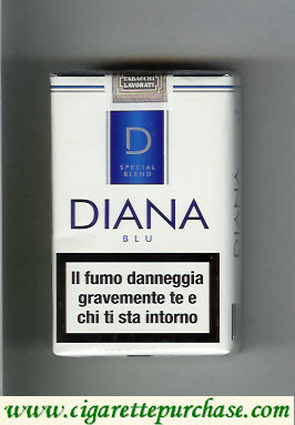 Diana Special Blend Blue cigarettes soft box