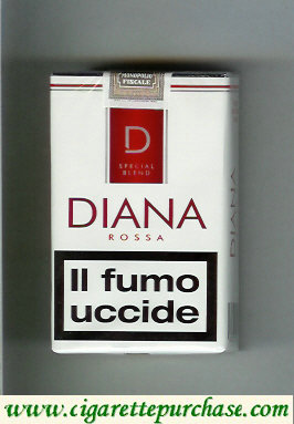 Diana Special Blend Rossa cigarettes soft box