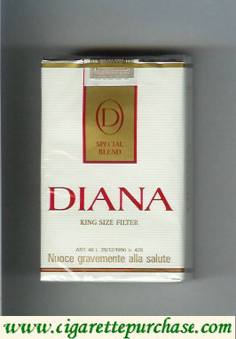 Diana Special Blend cigarettes soft box