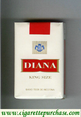 Diana King Size cigarettes soft box