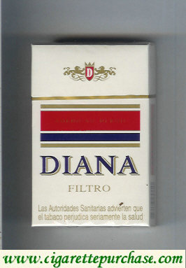 Diana American Blend Filtro cigarettes hard box