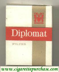 Diplomat Filter cigarettes hard box