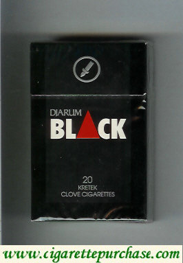 Djarum Black 20 cigarettes hard box