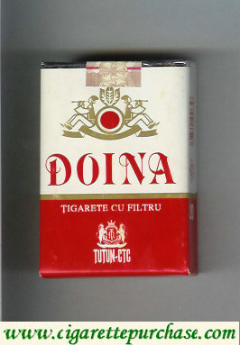 Doina white and red cigarettes soft box