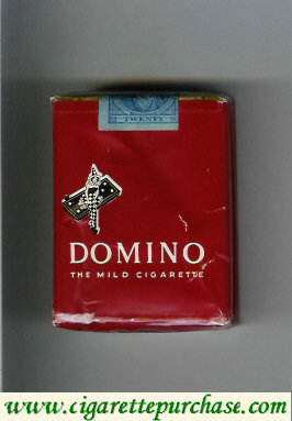 Domino The Mild Cigarette red cigarettes soft box