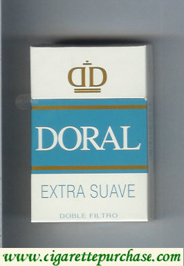 Doral Extra Suave cigarettes hard box