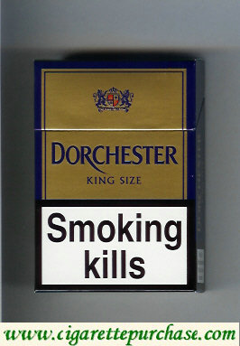 Dorchester gold cigarettes hard box