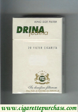 Drina Jedina cigarettes hard box