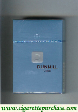 Discount Dunhill D Lights cigarettes hard box