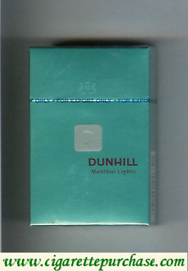 Discount Dunhill D Menthol Lights cigarettes hard box