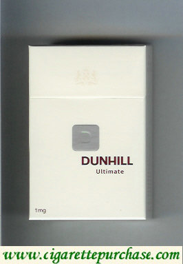 Discount Dunhill D Ultimate cigarettes hard box
