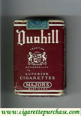 Discount Dunhill Superior Cigarettes Majors cigarettes soft box