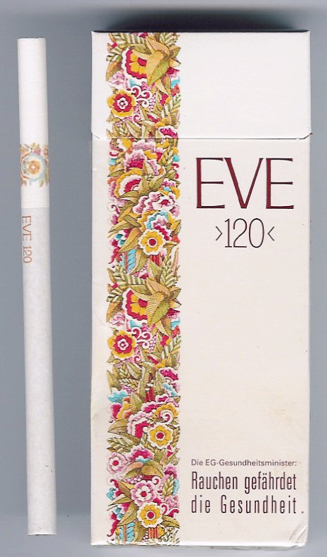 EVE 120s cigarettes hard box