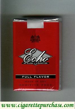 Echo Full Flavor cigarettes soft box