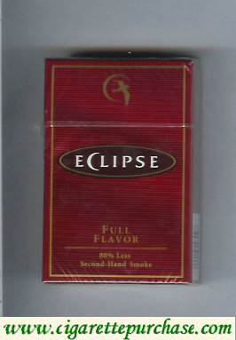 Eclipse Full Flavor cigarettes hard box