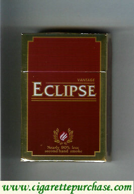 Eclipse Vantage cigarettes hard box