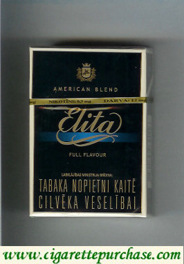 Elita American Blend Full Flavour cigarettes hard box