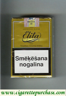 Elita American Blend Gold cigarettes soft box