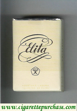 Elita white cigarettes soft box