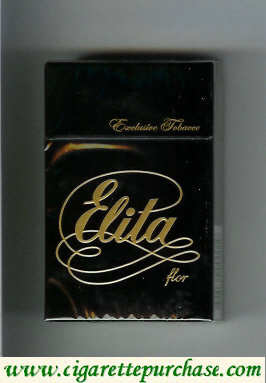 Elita Flor cigarettes hard box