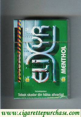 Elixyr Menthol Cigarettes hard box